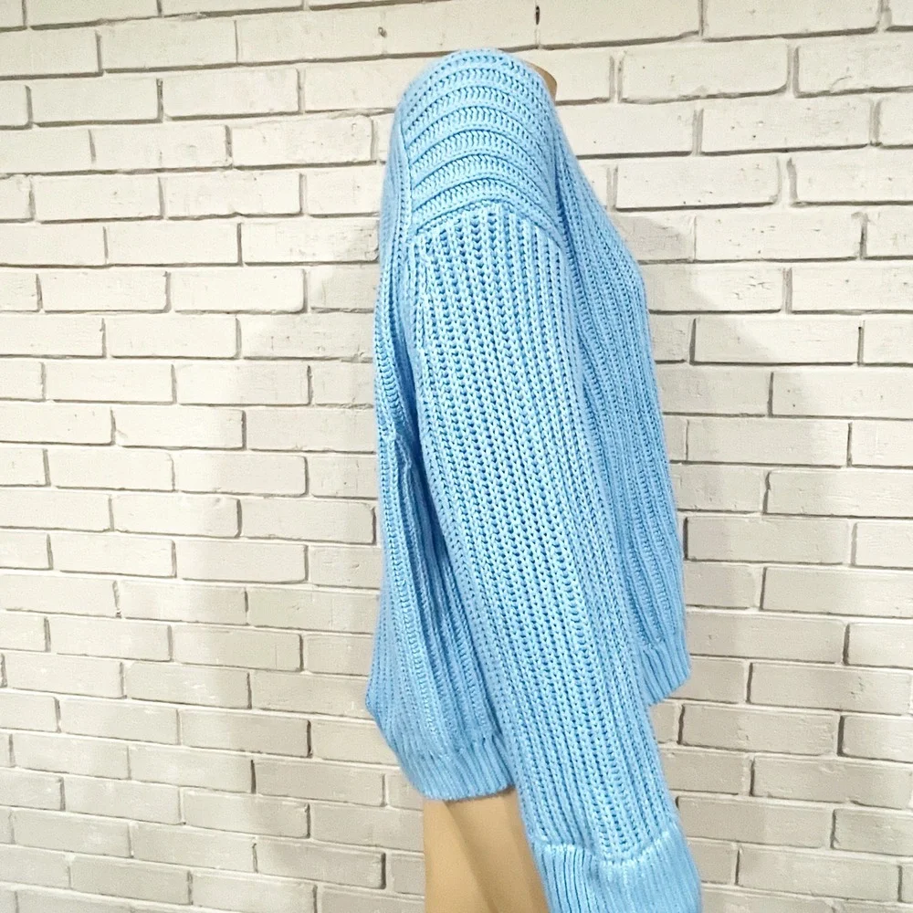 J. Crew Heritage cotton fisherman crewneck‎ sweater